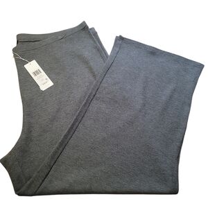 Eileen Fisher Women's Cozy Waffle Knit Straight Ankle Pant 2X NWT